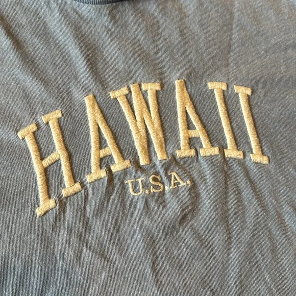 Brandy Melville Hawaii Baby Cropped Tee - Picture 5 of 7